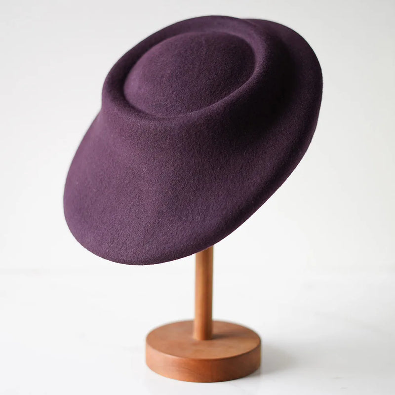Winter Hats for Women Wool Beret Hats Party Wedding Craft Head Pieces Ladies Hats