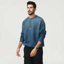 Autumn Men Washed Loose Casual Pullover Sweatshirts Women Hoodie Tops Coat