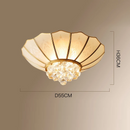 Gold Copper Design LED Ceiling  Lamp Chandelier Light