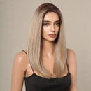 Blonde Lace Front Wigs for Women Natural Hairline Wig Synthetic Wigs Daily Cosplay Heat Resistant Fiber