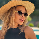 Cat Eye Sunglasses Women Trendy And Luxury Glasses Retro