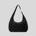 Rivet Hobos Women Shoulder Bags Punk Oxford Handbags Trend Lightweight Underarm Bag