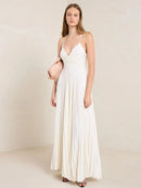 Women Dress Summer Evening Party Female Long Dresses Sleeveless Backless
