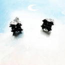 Stud Earrings Flower Glam Fine Jewerly For Women Gift In 925 Sterling Silver