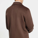 Short Wool Double-sided Coat Jacket Men's Suit Collar Loose Cardigan Autumn Winter Thick Warm Jacket