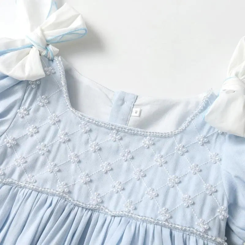 Baby Girl Baptism Dresses Kids Dress Children Luxury Birthday Clothing Girls Boutique Clothes