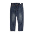 11.5oz Denim Washed Straight Jeans for Men Casual Pants