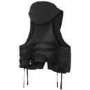 Summer Men Dark Tide Youthful Original Design Punk Pocket Hooded Chic Tie-Dye Loose Vest
