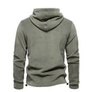 Autumn Men Polar Fleece Pullover Hoodies Loose Sweatshirts Hooded Casual Sweatshirts