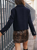 Winter Women Coat Double Breasted Jackets For Women Woolen Coats For Women