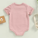 Baby Girl Clothes Summer Baby romper Short Sleeves baby clothing Summer Baby Clothes Boy Jumpsuits Casual Playsuit