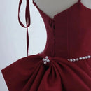 Bride Wedding Dress Beads Maxi Dress Elegnat Banquet Dress Formal Dress