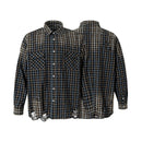 Shirts Men Streetwear Casual Long Sleeve Shirts Couple Blouses