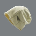 Autumn Winter Men's Retro Stacked Hat Versatile Knitted Chic Spliced Cap