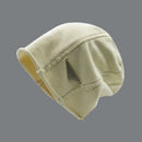 Autumn Winter Men's Retro Stacked Hat Versatile Knitted Chic Spliced Cap