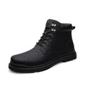 Genuine Leather Men's Ankle Boots Comfortable Shoes For Men Winter Autumn  Retro Footwear Snow Boots