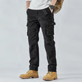 Men's Cargo Pants Straight Leg Stretch Tactical Trouser Male Military Outdoor Camping Casual