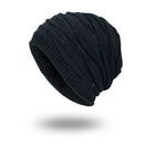 Winter Men's Hats Fleece Thicken Skiing Beanies Caps Warm Knitted Bonnet Hats Men