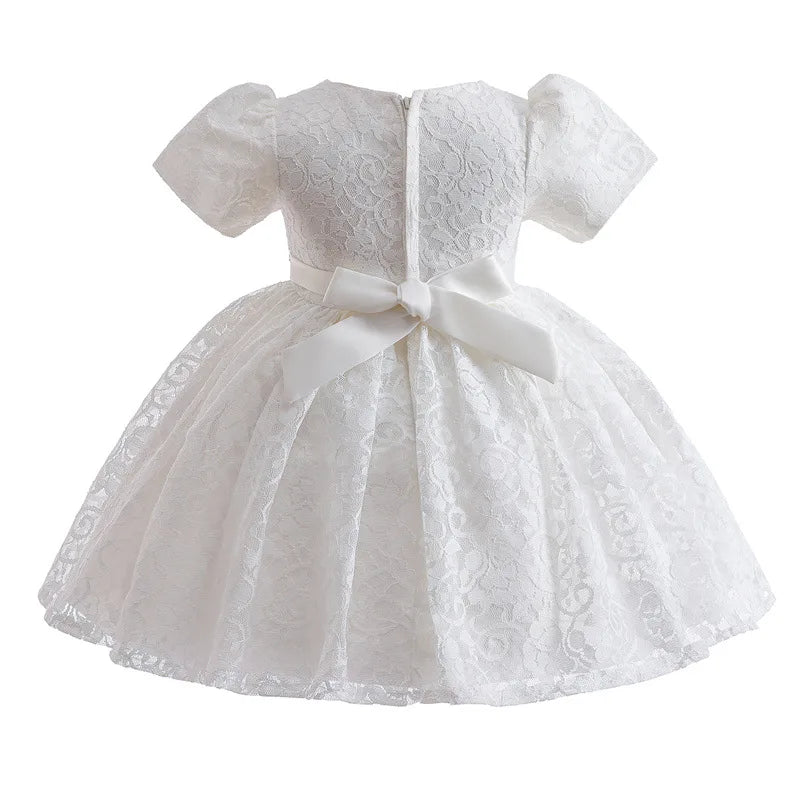 Summer Elegant Dress For Girl Ceremony Weddings White Evening Dresses Birthday Party Prom Bridesmaids Ball Gown