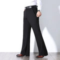 Men Spring Summer Leisure Flared Leg Trousers Men Business Casual Pants Male Bell Bottom Pant