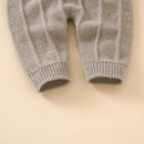 Baby Boys Girls Rompers Hats Clothes Sleeveless Knitted Newborn Infant Natural Strap Jumpsuits Outfits Sets