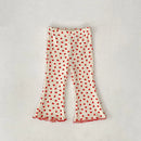 1-4T Toddler Kid Baby Girl Clothes Autumn Cotton Pant Elegant Cute Sweet Stretch Trousers Outfit