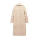 Shearling Long Coat Women Plush Teddy Jacket Women Thick Warm Winter Women's Coats