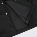 Men's leather shirt Elastic shirt long sleeve