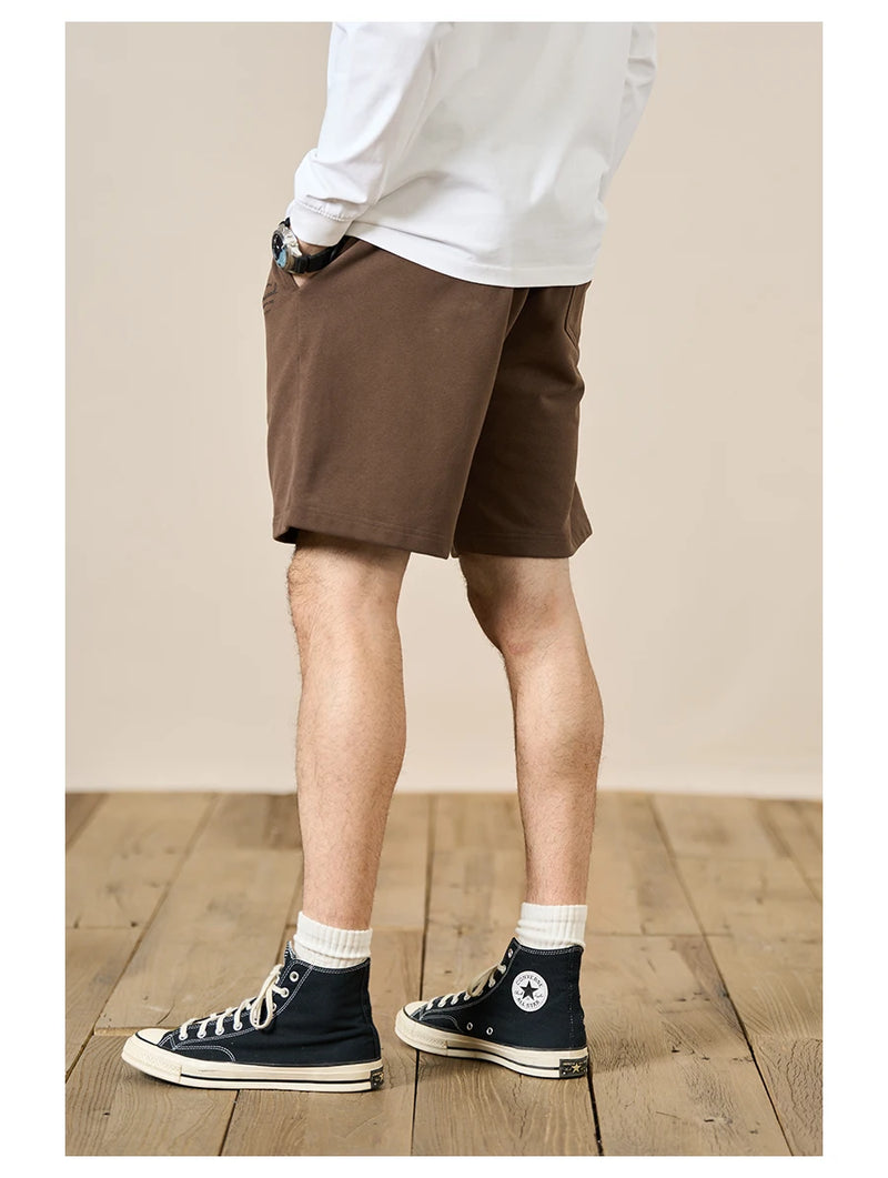 Summer Oversize 400g Fabric Casual Shorts Drawstring Shorts