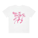 Cowgirl Tees Summer Short Sleeve Thick Cotton Oversized White Shirts High Quality Feminist T Shirts