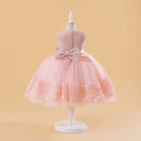 Children's Ball Gown Kids Lace Performance Wedding Birthday Party Flower Girls Dresses