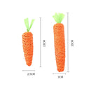 Carrots Ornament Easter Carrot for Happy Easter Home Party Decorations Kids Gifts DIY Wreath Supplies