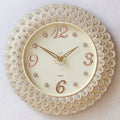 Wall Clock Modern Silent Clocks Wall Home Decor Feather Diamonds Living Room Creative Art Living Room Decoration