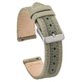 Leather Military Watchband Fast Release Universal Replacement Comfortable Sport Nylon Watch Strap