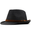 Summer Fedora Hat for Men Elegant short Brim Panama Top Jazz Beach Classic Cap