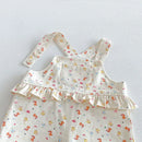 Girls' Lace Overalls Autumn Baby Casual Pants Children's Autumn Pants