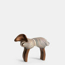 Light Luxury Creative Abstract Lamb Solid Wood Stool Artistic Design Sense Children's Household