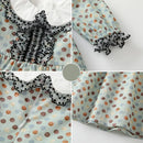 Kids Girl Flower Fashion Dress for Spring Infant Girls Collar Dresses Children Clothes Outfit Toddlers Vacation