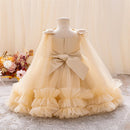 New 0-6-year-old girl children children's clothing baby one-year-old birthday party dresses