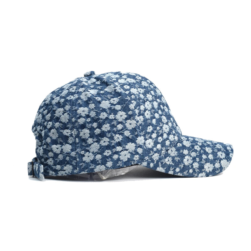 Baseball Cap Denim Dad Hat Adjustable
