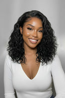 6X4 Minimalist Lace Side Part Loose Wavy Bob Wig Human Hair Glueless Wigs