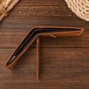 Men's Wallet Genuine Leather inner Zipper Short Purse Card Holder Change Coin Purse Male Clutch Wallets