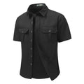 Men's Casual Military Tactical Shirt Summer Cargo Shirts