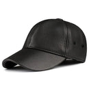 Men Golf Genuine Leather Baseball Hat Male Winter Wear Baseball Caps Adjustable