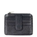 Genuine Leather Mini Card Holder Small Light Women's Wallets Purse Travel ID Credit Cardholder