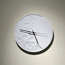 wall clock lunar surface creative modern simple silent no punching living room study