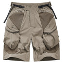 Tactical Cargo Shorts Men Short Large Pockets Outdoor Casual Knee Length Pants Male