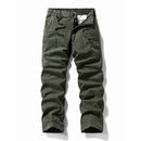 Green cargo pants on a white background, Obroi