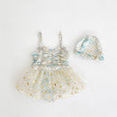 Cute Girl Baby Princess Children's Summer Dress Parent Child One Piece Swimwear for Girls