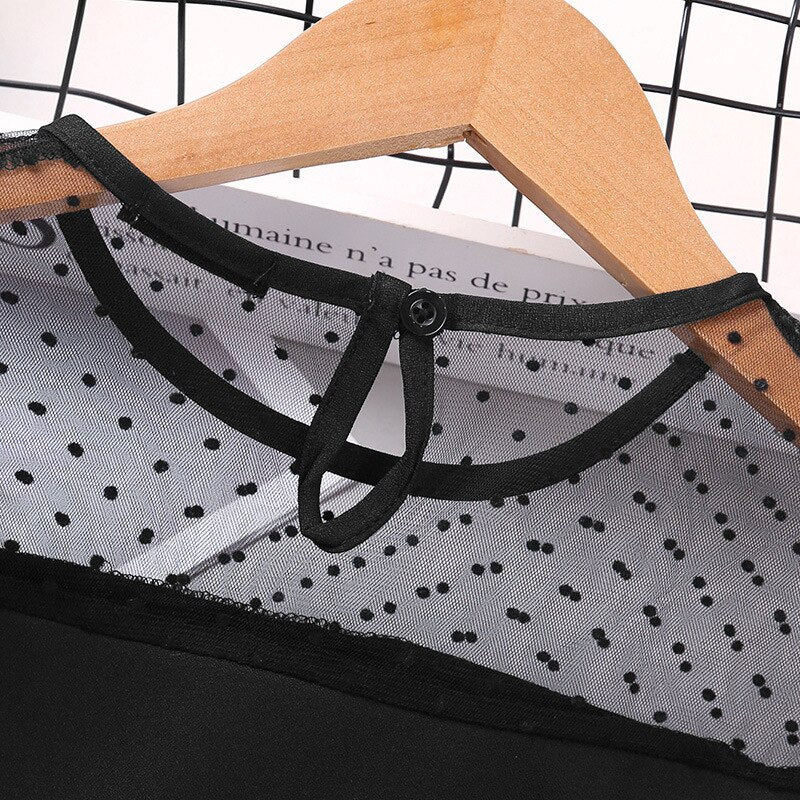 Girls Short Sleeve Contrast Dobby Mesh Bow Front Dress Children Elegant Princess Party Dresses Girls Casual Dresses
